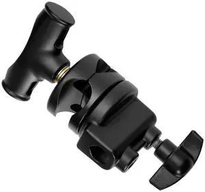 Flashpoint 2.5" Pro Grip Head for Lights and Accessories, Black