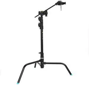 Flashpoint 20" Quick Release Turtle Base C-Stand Kit with 2.5" Grip Head & 20" Grip Arm (Black)