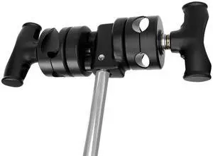 Flashpoint Twin 2.5" Grip Head with 5/8" Socket, Black