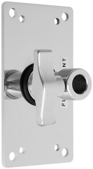 Flashpoint Wall Plate with 5/8" Locking Receiver #WP-BP-R