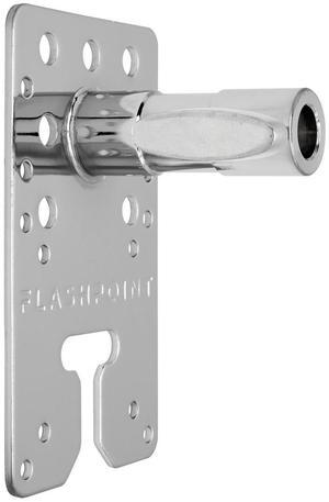 Flashpoint T-Slot Wall Plate with 5/8" Locking Receiver and VESA Mount #WP-BP-RT
