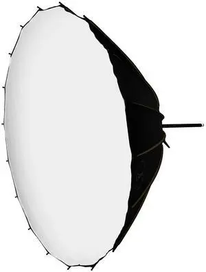Glow Inner and Outer Diffusion Fabrics for Profond Quick-Open 70.8" Deep Parabolic Softbox with Focusing Rod System
