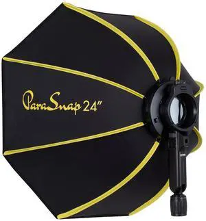 Glow PS-B24K ParaSnap Octagonal Softbox (24") for Round Head Flashes