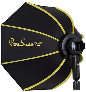 Glow ParaSnap PS-B24K 24" Octagonal Softbox for Flashpoint eVOLV 200 and 200 Pro Light