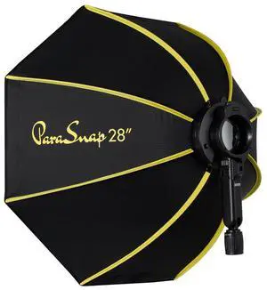 Glow PS-B28K ParaSnap Octagonal Softbox (28") for Round Head Speedlights