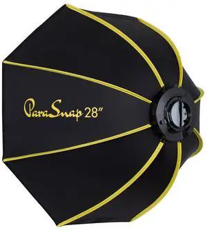Glow ParaSnap PS-B20K 28" Octagonal Softbox for Flashpoint XPLOR 300 Pro and Godox ML60 Light