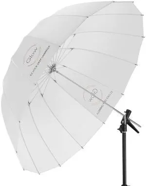 Glow Easy Lock X-Large Deep Translucent Fiberglass Umbrella (65")