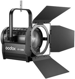Godox F7-120 120W Bi-Color Fresnel Light, Hang Mount #F7-120BI K1