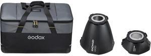 Godox 30-Degree & 60-Degree Reflector Kit With Bag for MG1200Bi #GRK2