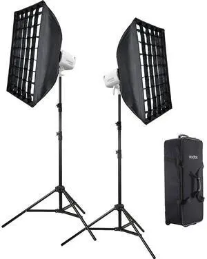 Godox Litemons LA300Bi Bi-Color LED Monolight (2-Light Kit)