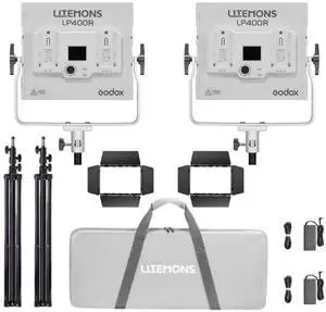 Godox Litemons LP400R 36W RGB LED 2-Light Panel Kit