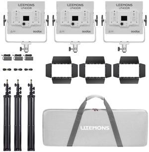 Godox Litemons LP400R 36W RGB LED 3-Light Panel Kit #LP400R K3