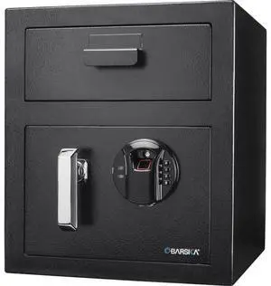 Barska Biometric Keypad Depository Safe