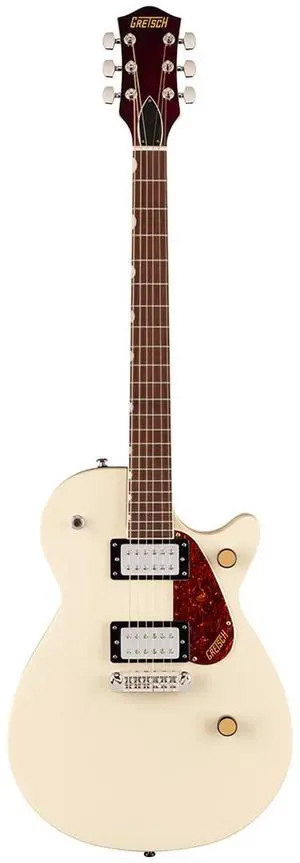 Gretsch Gretsch Streamliner Jet Club Single-Cut with Wraparound Electric Guitar, Laurel Fingerboard, Vintage White