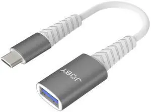 JOBY USB Type-C to USB 3.0 Type-A Adapter, Space Gray #JB01822