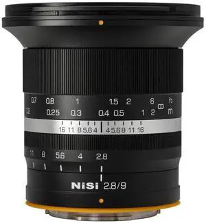 NiSi 9mm f/2.8 Sunstar Aspherical Lens for Canon RF