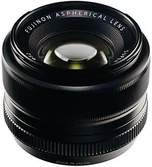 Fujifilm XF 35mm f/1.4 Lens, Black, Bundle with 52mm Digital Essentials Filter Kit and 15x15" Lens Wrap