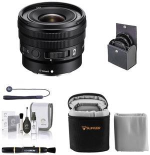 Sony E 10-20mm f/4 PZ G Lens for Sony E with Essentials Kit #SELP1020G EK