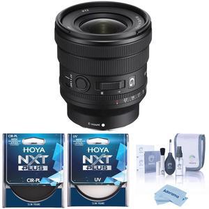 Sony FE PZ 16-35mm f/4 G Lens for Sony E, Bundle with Hoya 72mm UV & CPL Filters