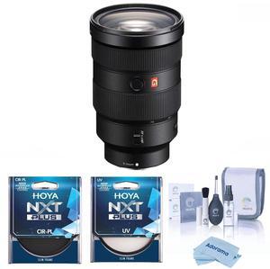 Sony FE 24-70mm f/2.8 GM Lens, Bundle with Hoya 82mm UV and CPL Filters