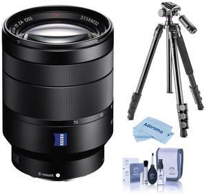 Sony Vario-Tessar T* FE 24-70mm f/4 ZA OSS Lens for Sony E w/Alta Pro Tripod Kit