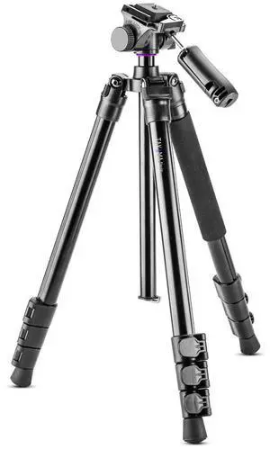 Takama Takama Flip-Zip Tripod Monopod Kit, for Camera andSmartphone with Mount Head and Lightweight Compact Bag for Multi-Functional Photo, Video and Phone   Photography