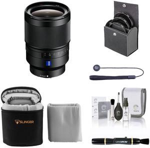 Sony Distagon T* FE 35mm f/1.4 ZA Lens for Sony E with Essentials Kit