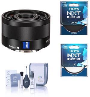Sony Sonnar T* FE 35mm f/2.8 ZA Lens for Sony E with Hoya 49mm UV+CPL Filter Kit