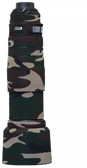 LensCoat Cover for Nikon 200-500mm f/5.6E ED VR Lens, Forest Green Camo