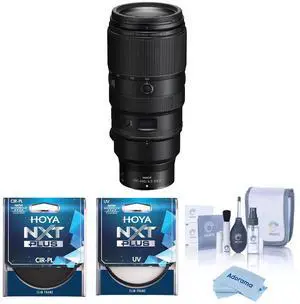 Nikon NIKKOR Z 100-400mm f/4.5-5.6 VR S Lens, Bundle with Hoya 77mm UV and CPL Filters