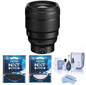 Nikon NIKKOR Z 85mm f/1.2 S Lens, Bundle with Hoya 82mm UV and CPL Filters