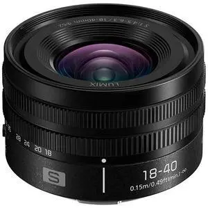 Panasonic LUMIX S 18-40mm f/4.5-6.3 Lens for L Mount