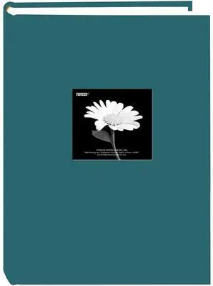 Pioneer Fabric Frame Bi-Directional Photo Album, 300 4x6" Photos, Majestic Teal