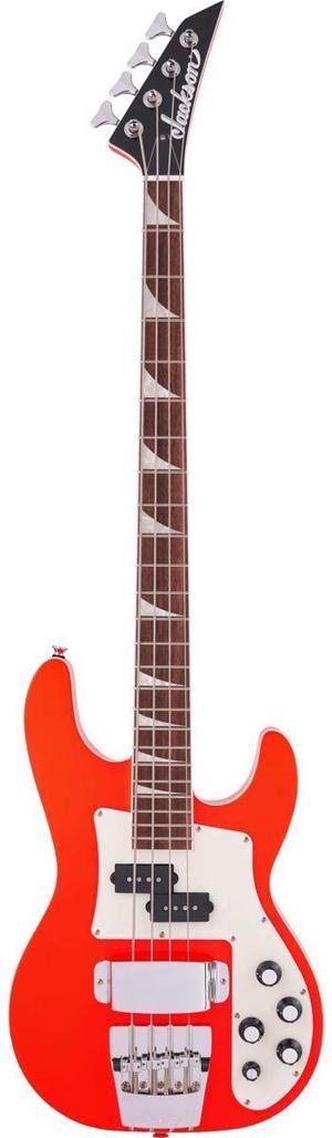 Jackson X Series Concert Bass CBXNT DX IV Electric Guitar, Laurel, Rocket Red