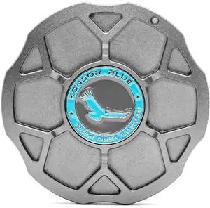 Kondor Blue Aluminum Body Cap for Canon RF Mount Cameras, Space Gray
