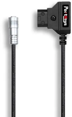 Portkeys 39.37" D-Tap to 4-Pin Aviation Power Cable for BM5 Series Monitors