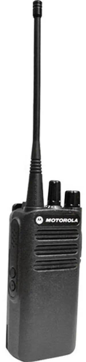 Motorola CP100D 4W 16-Channel Two-Way Non-Display UHF Analog Radio, 403-480MHz
