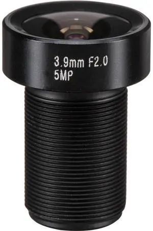 Marshall Electronics V-5500 1/2" 5MP 3.9mm M12-Mount Visible/IR Corrected Lens