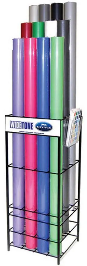 Savage 53" Translum Backgrounds Paper Rolls Floor Display Stand #D-125312T