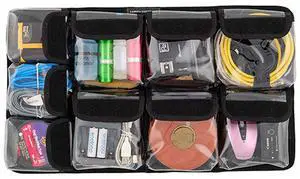 Jason Cases Pelican 1510/Storm iM2500/Pelican Air 1535 Lid Organizer, 9-Pockets