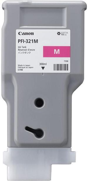 Canon PFI-321M 1300ml Pigment Ink Tank for imagePROGRAF TM-250/350/355, Magenta