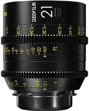DZOFILM Vespid Prime 21mm T2.1 Cinema Lens for PL & EF Mount