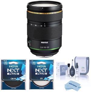 Pentax HD Pentax-DA 16-50mm f/2.8 ED PLM AW Lens, w/Hoya 77mm UV and CPL Filters