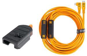 Tether Tools TetherGuard LeverLock Plate and 31' USB-C Straight to RA Cable