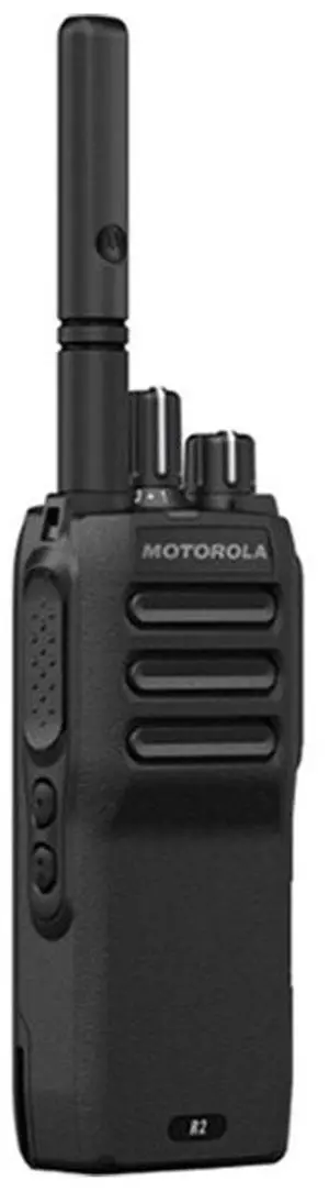Motorola R2 4W 64-Ch 2-Way Portable Analog/Digital Non-Display Radio, 400-480MHz