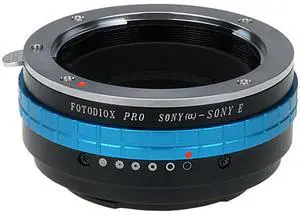 Fotodiox Pro Lens Mount Adapter for Sony Alpha A-Mount (and Minolta AF) DSLR Lens to Sony Alpha E-Mount Mirrorless Camera Body