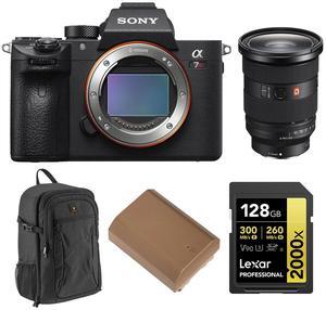 Sony Alpha a7R IV Camera (V2) with FE 24-70mm f/2.8 GM Lens, w/Included Value