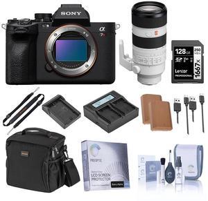 Sony Alpha a7R V Camera w/FE 70-200mm f/2.8 GM OSS II G Lens,w/Accessories Kit