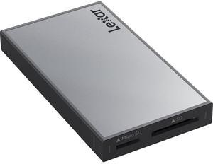 Lexar Professional Workflow SD/microSD UHS-II Card Reader #LPWF710N-4ANGL