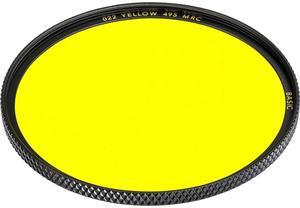 B + W 52mm Basic 022M MRC Filter, Yellow 495 #66-1102639